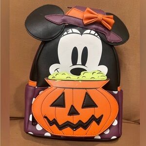 Halloween Mickey Mouse LoungeFly Backpack